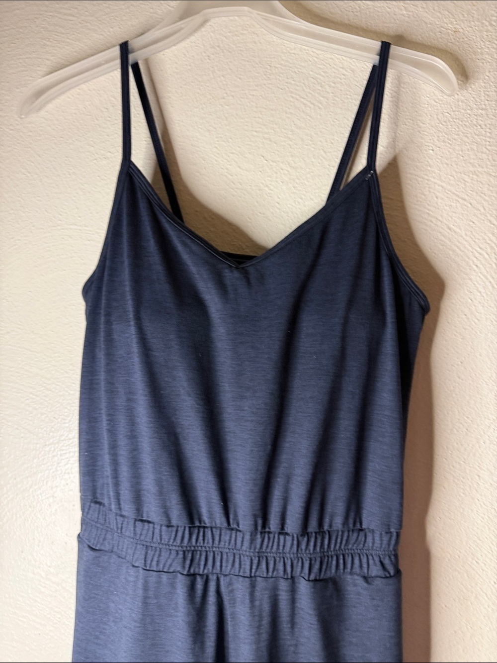 Vuori Navy Spaghetti-Strap Jumpsuit - Picture 3 of 8